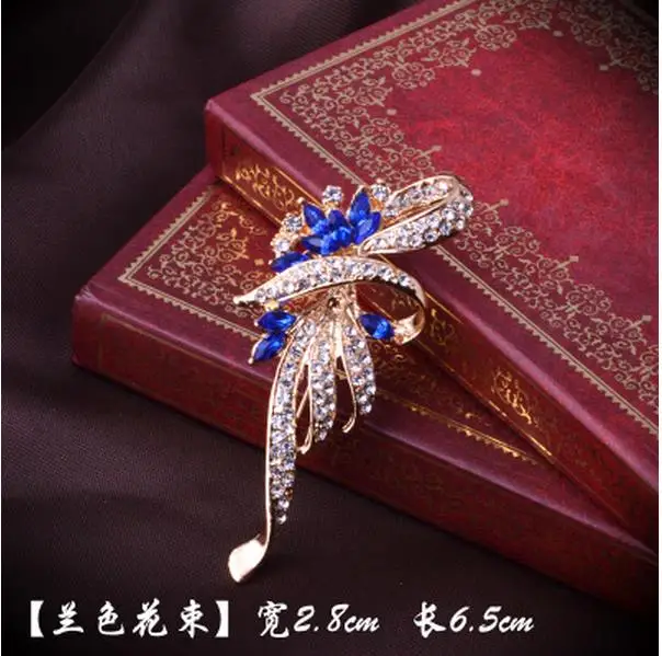 Кристалл высокого качества брошь броши мисс свитер кардиган приталенный жакет