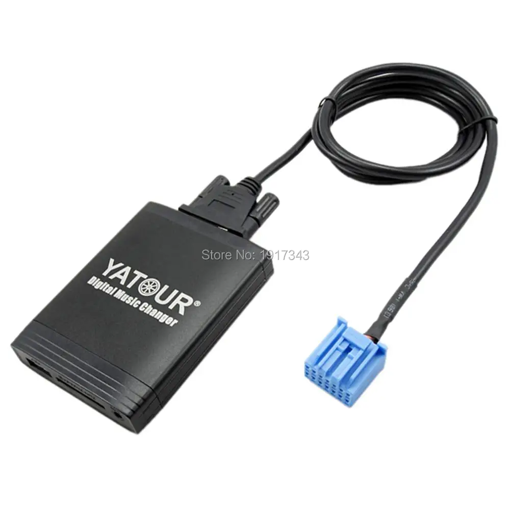 YATOUR Автомобильный цифровой музыкальный CD адаптер для смены AUX MP3 SD USB разъем CDC HONDA