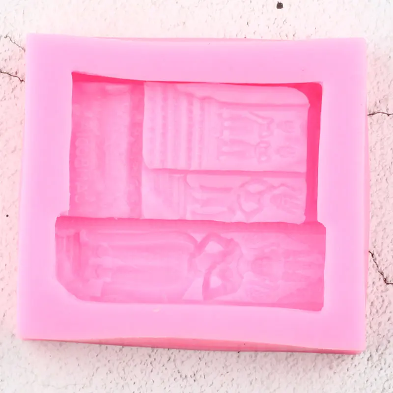 3D статуя богини силиконовые формы сделай сам для вечевечерние Конфеты Шоколад