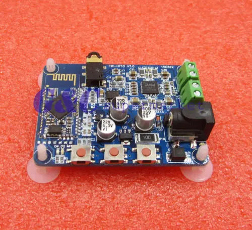 Bluetooth 4 0 PAM8610 аудио приемник Цифровой стерео усилитель 12V DC 10W + 10W|amplifier 12v|amplifier 10wdc dc