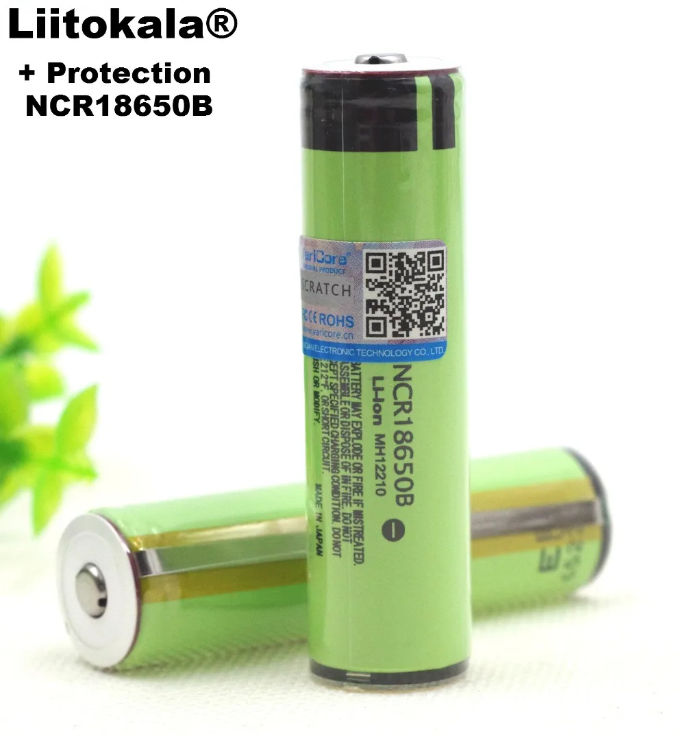 Литий ионный аккумулятор VariCore NCR18650B 18650 мАч 3400 в|rechargeable battery|batterie 3.7 v rechargeablebattery