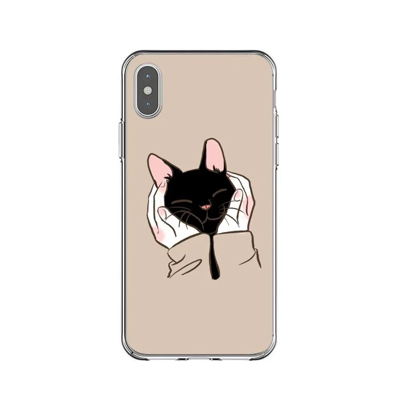 Милый Жесткий Чехол для iPhone X XS Max XR Французский бульдог такса 5 5S SE 6 6S Plus 7 8