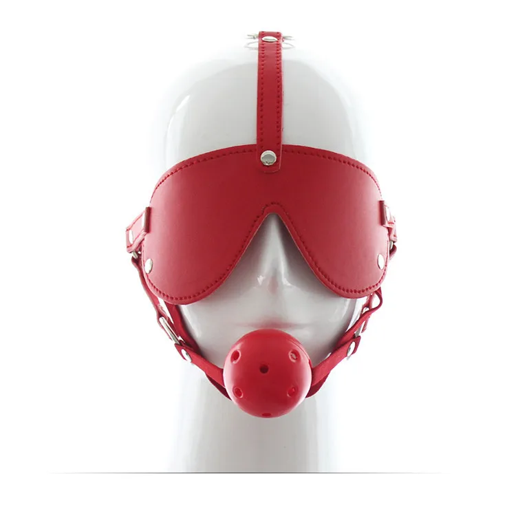 Blindfold секс игрушки для женщин кляп рта кожа в форме шарика Antifaz Erotico Esposas Sexo Jeu Sexe