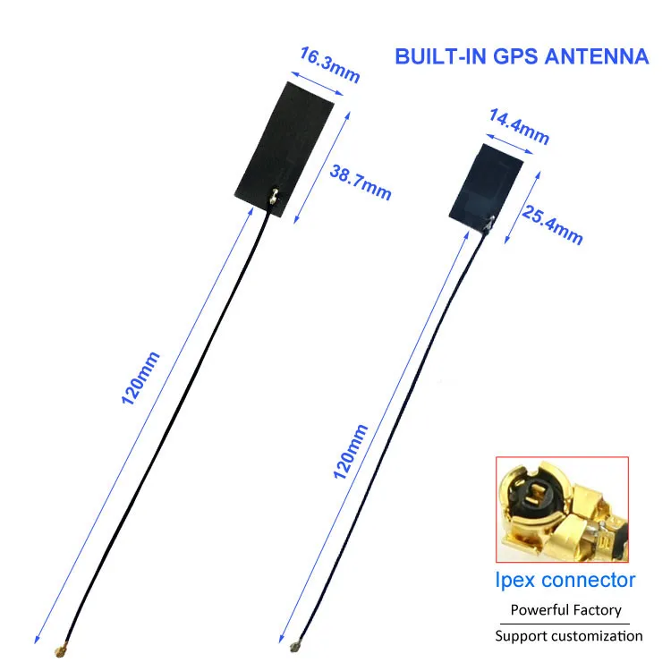 

GPS Встроенная гибкая антенна 5dBi IPEX/MHF4 Разъем 10 шт./лот