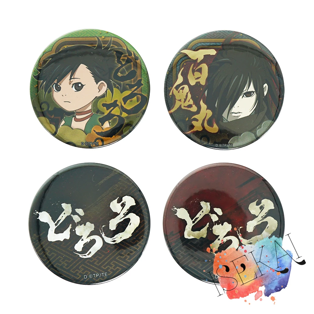 Dororo Hyakkimaru Yukata японский значок аниме бриллиантовая брошь булавки | Украшения и