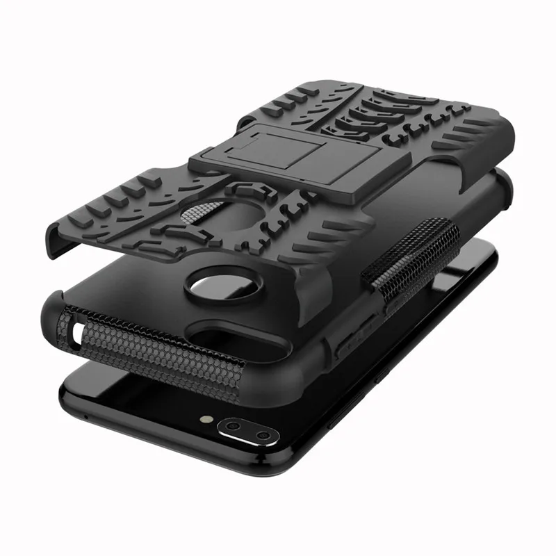 Shockproof luxury For Huawei honor 10 phone case Robot armor Bracket Back cover lite protective bag shell TPU |