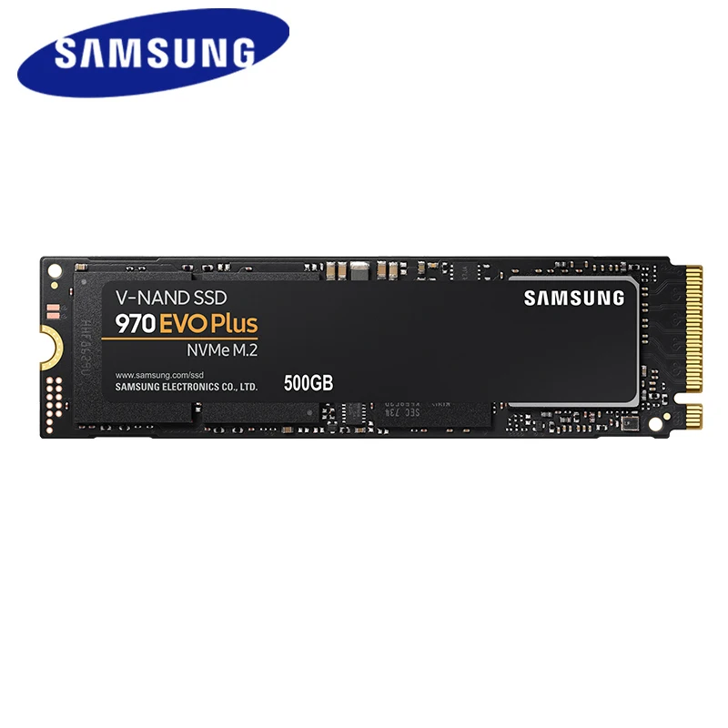 Samsung внутренний SSD 970 EVO Plus 250 ГБ 500 1 ТБ твердотельный жесткий диск NVMe M2 PCIe 3 0x4