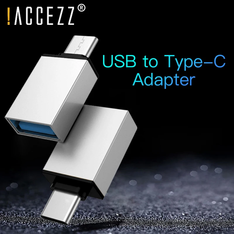 ! ACCEZZ USB OTG адаптер Type C к конвертер для вспышки One Plus 5 LG G5 G6 Xiaomi Mi 6 8 Samsung Galaxy S8 S9