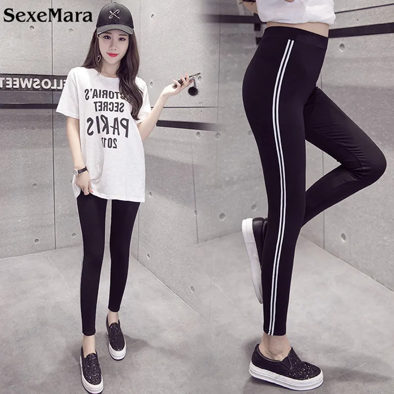 Leather Pants Real 2017 New Spring Women Trousers Stretch Pencil High Waist Wear Out Tight Thin Girls Slim Female Casual | Женская