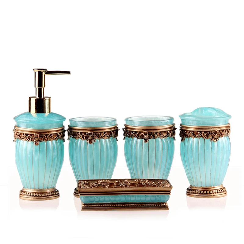 

European dinner sets bathroom suite bathroom suite bathroom accessories five sets of European gift boxes