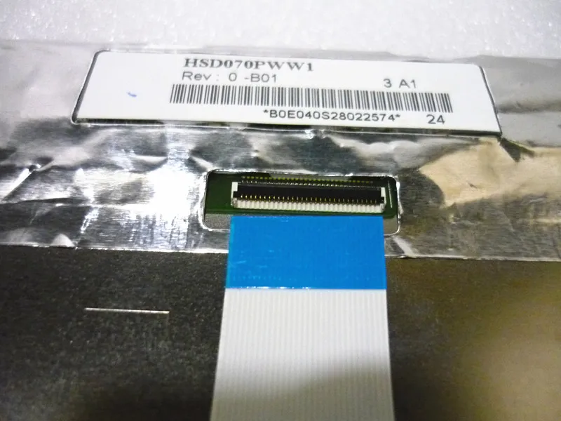 HDMI + 2AV VGA 7 дюймов IPS ЖК-дисплей панель HSD070PWW1 1280*800 малиновый пирог экран дисплея