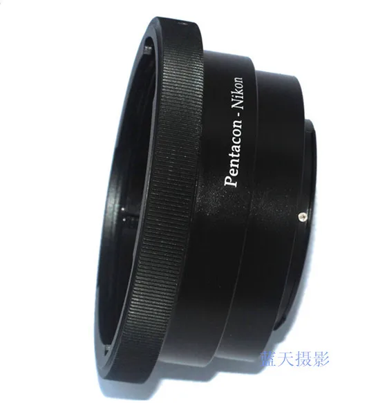 Кольцо адаптер Pentacon 6/Kiev 60 Lens to AI F mount для камеры D7100D D7000 D300 D3100 D90 d80 d600 D810A D5500 D750 D810