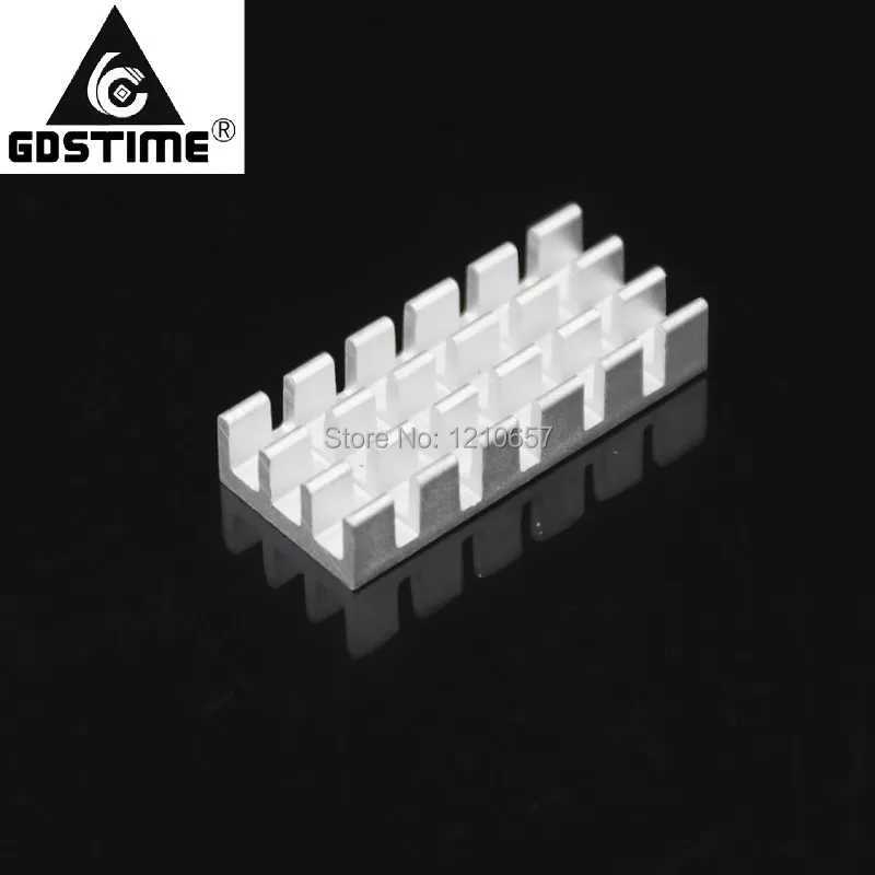 200 шт./партия алюминиевые радиаторы 25x11x5 мм|aluminum heatsink|heatsink aluminumchipset cooling |