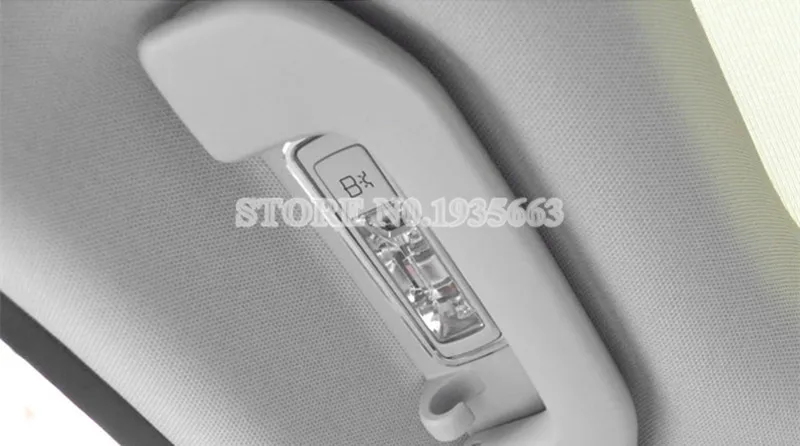 Для Mercedes Benz C Class W205 внутренняя сзади настольная светильник накладка 2014 2021 2 шт.