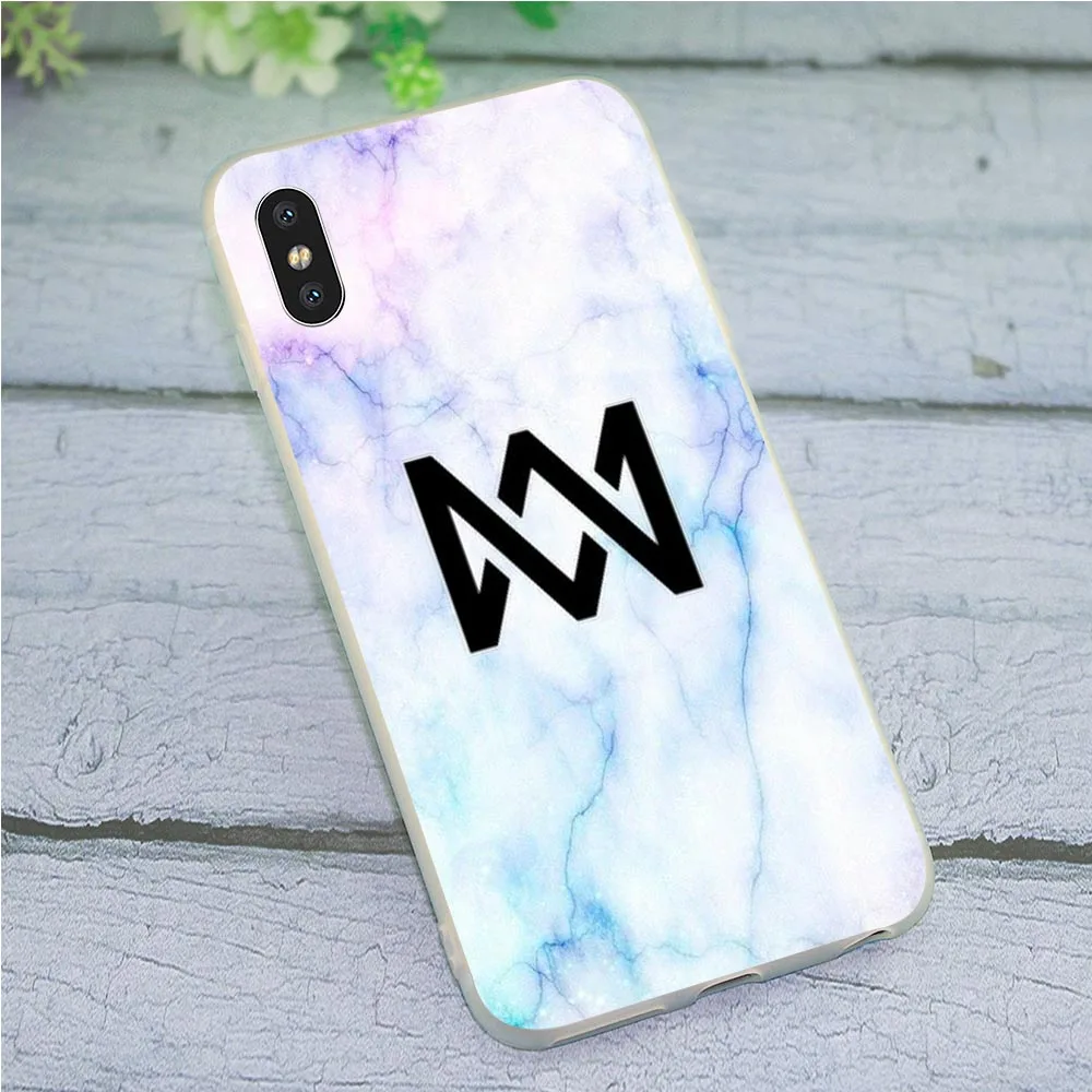 Мягкий термополиуретановый чехол для телефона Маркуса мартинуса iPhone 6S 8 XR X 7 Plus 6 5