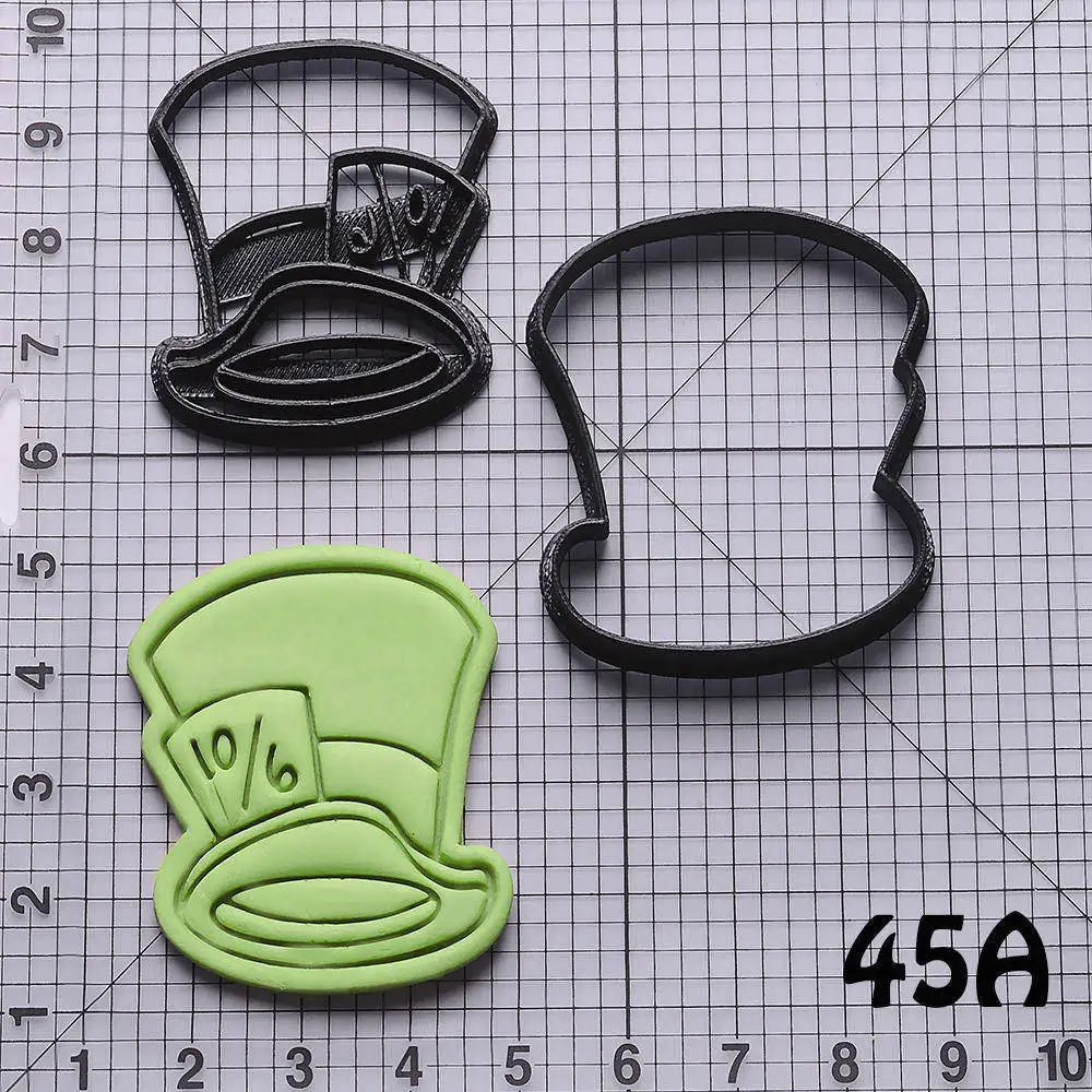 Алиса в стране чудес персонаж печенья резак набор на заказ 3D Печатный помадка