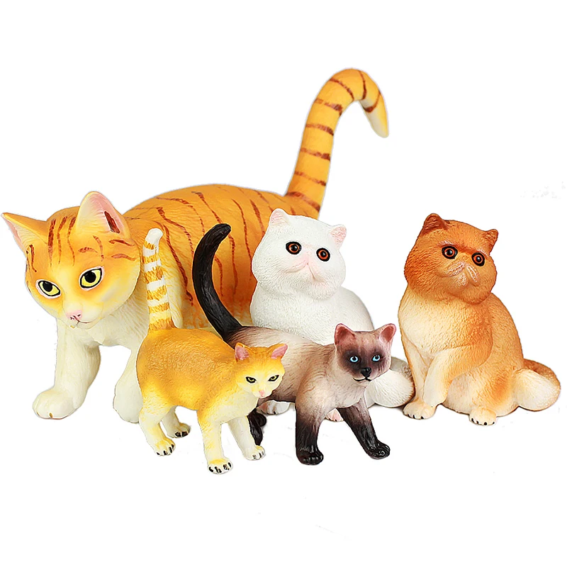 Wiben горячие игрушки персидская кошка оранжевые кошки Меконг моделирование