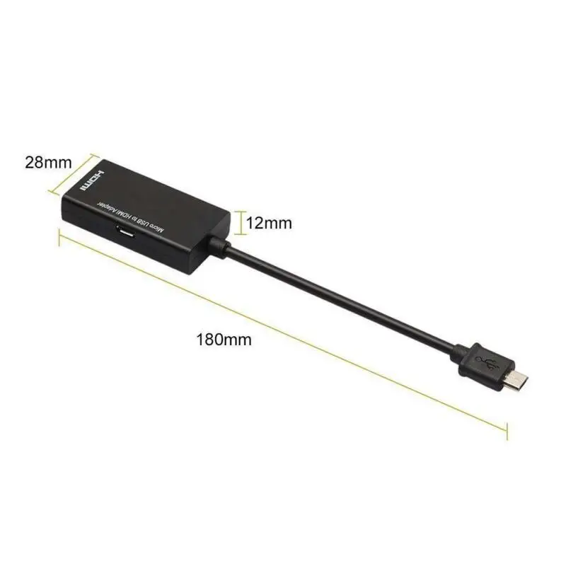 Micro USB к HDMI tv HD 1080P MHL Кабель адаптер для смартфонов и планшетов| |