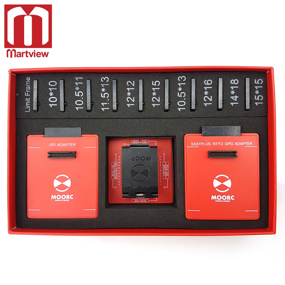 Martview E-mate X MOORC e mate 13 в 1 EMMC инструмент BGA Разъем для легкий JTAG Plus UFI RIFF Медуза Pro Box Поддержка для BGA 529 169