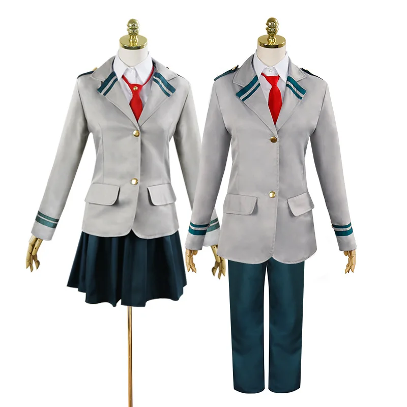 

Adult School Uniform My Hero Academia Midoriya Izuku Bakugou Katsuki OCHACO URARAKA Cosplay Anime Boku No Hero Academia C95311AD