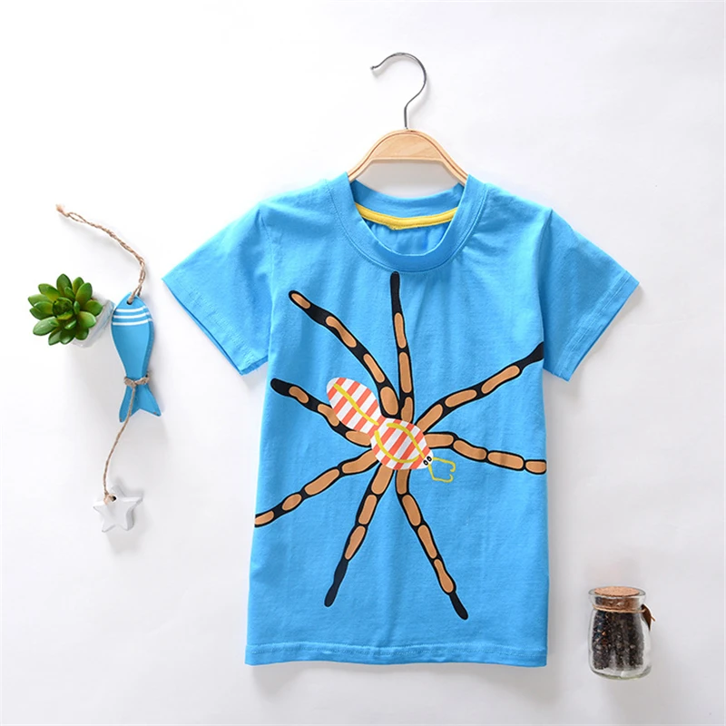 Мультяшная футболка для детей 2018 летние детские топы хлопковые футболки с