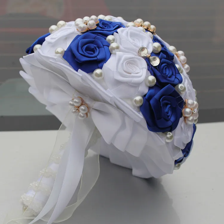 Новое поступление Прямая доставка королевские Потрясающие Свадебные букеты