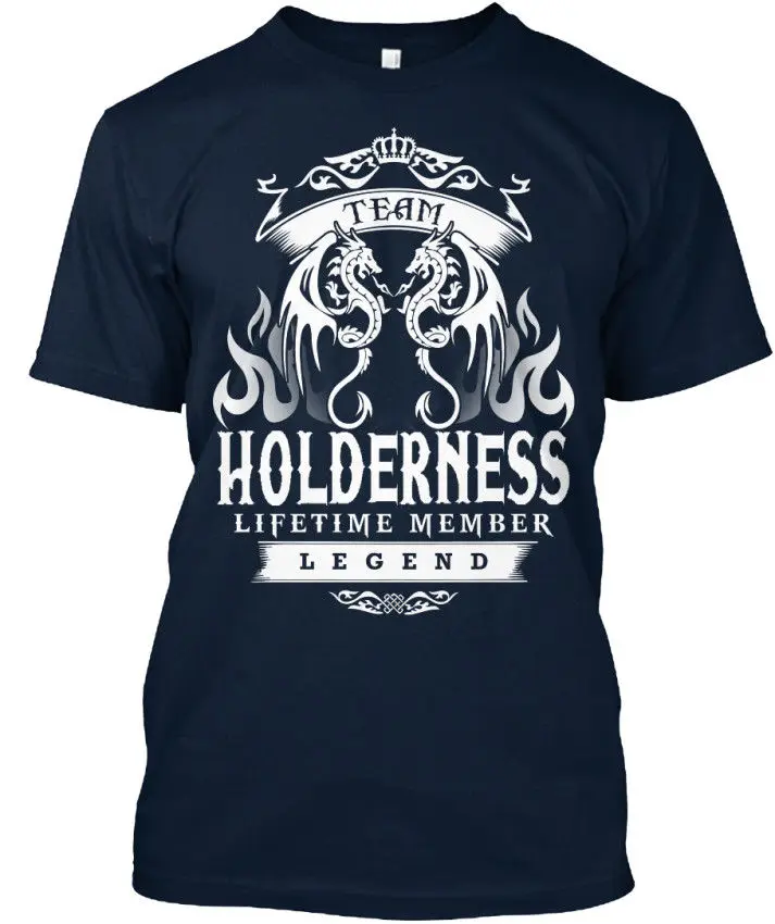 Команда Holderness срок службы Легенда Премиум T Shirt2018 Мужская Lastest|Мужские футболки| |