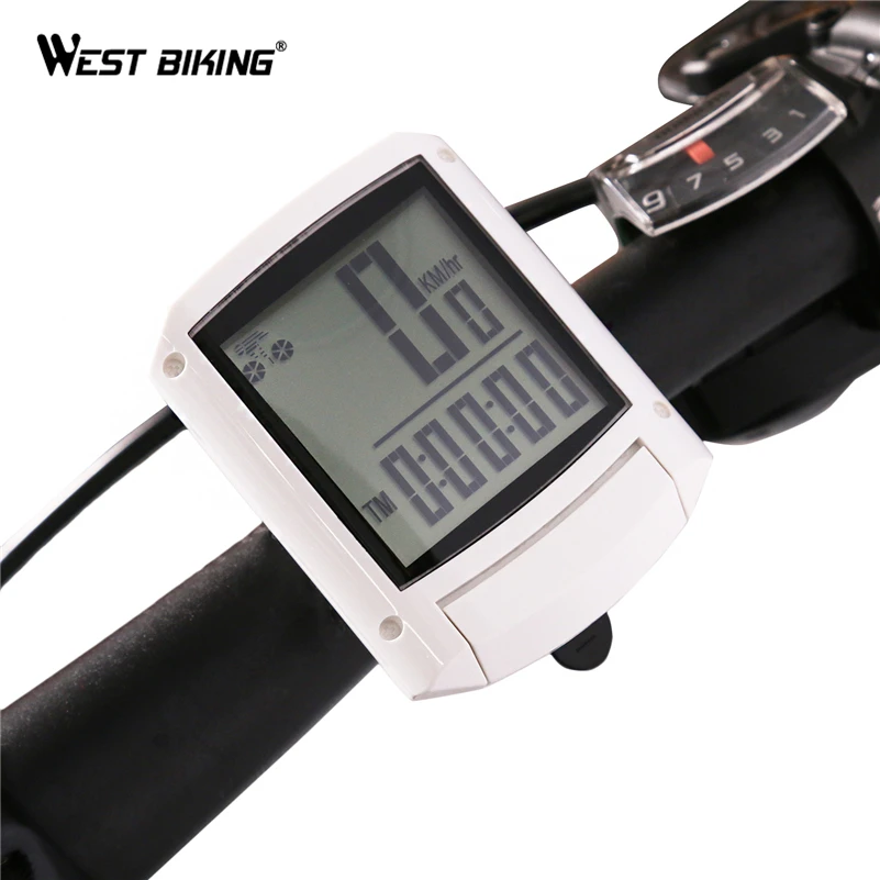 Водонепроницаемый беспроводной Велосипедный компьютер велосипедный спидометр