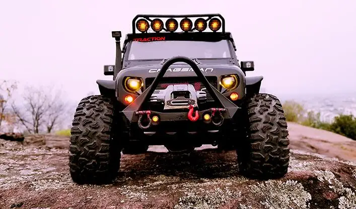 1/8 пульт дистанционного управления Rockslide Crawler Blu грузовик 4WD RTR совместимый aRAXXAS RCW4D
