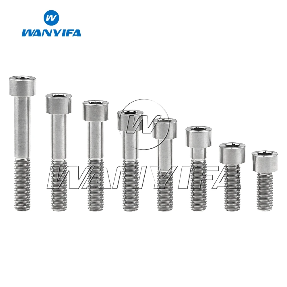 Титановый &quotWanyifa&quot Болт M10x20 25 30 35 40 45 50 55 60 70 мм 1 5 шаг с квадратным носком С
