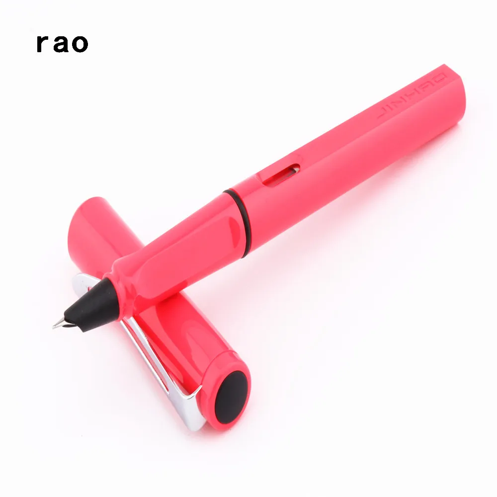 Высокое качество Jinhao 599 все Модные Цветные студент, школа, офис тонкий перьевая ручка новинка - Цвет: F1