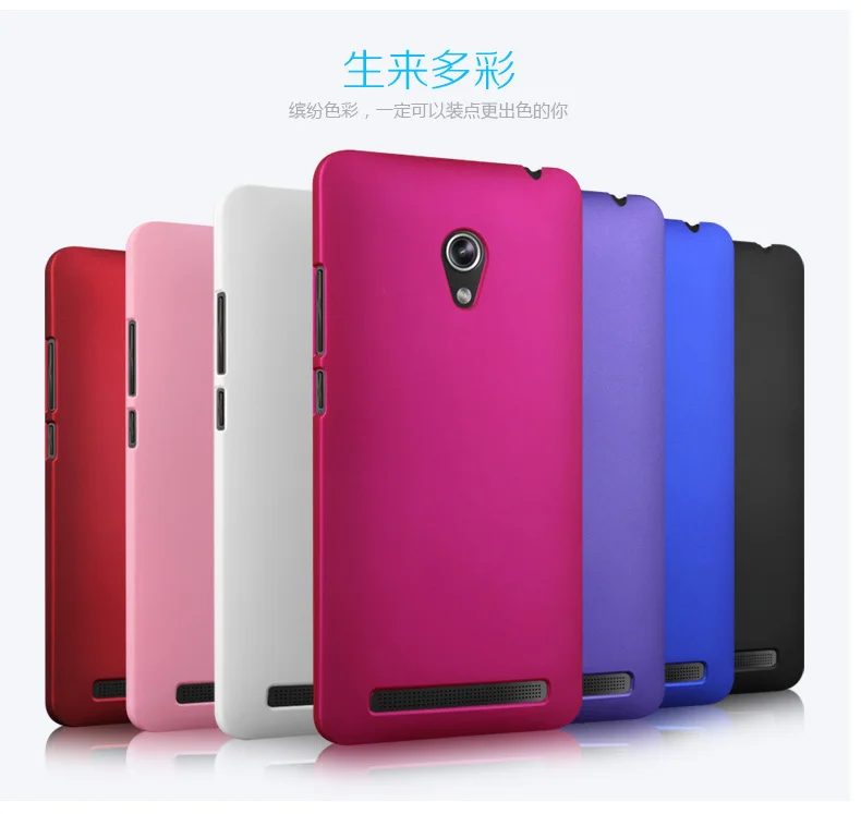 ZenFone 6 Cover New Rubber Matte Hard Back Case For ASUS 9 Color Choose High Quality Freeshiping |