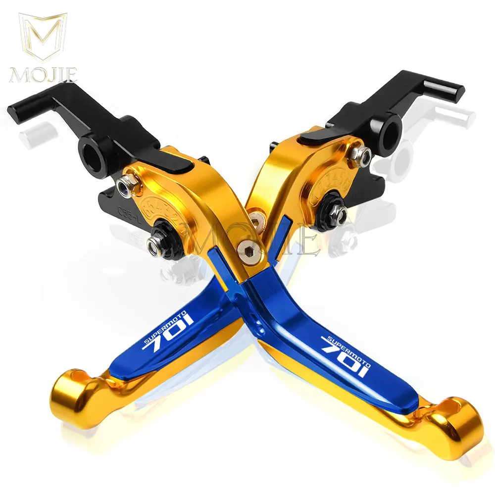 For Husqvarna 701 Supermoto 2017-2018 Motorcycles CNC Adjustable Folding Extendable Motor Brake Clutch Levers Set | Автомобили и