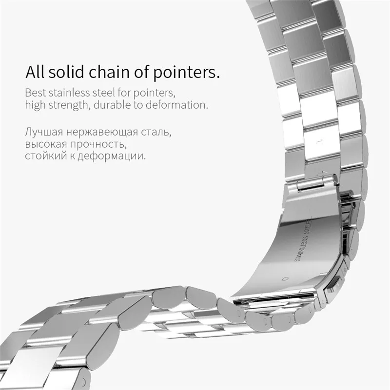 Браслет HOCO для Samsung Galaxy Watch 46 мм из нержавеющей стали 316L с красивой
