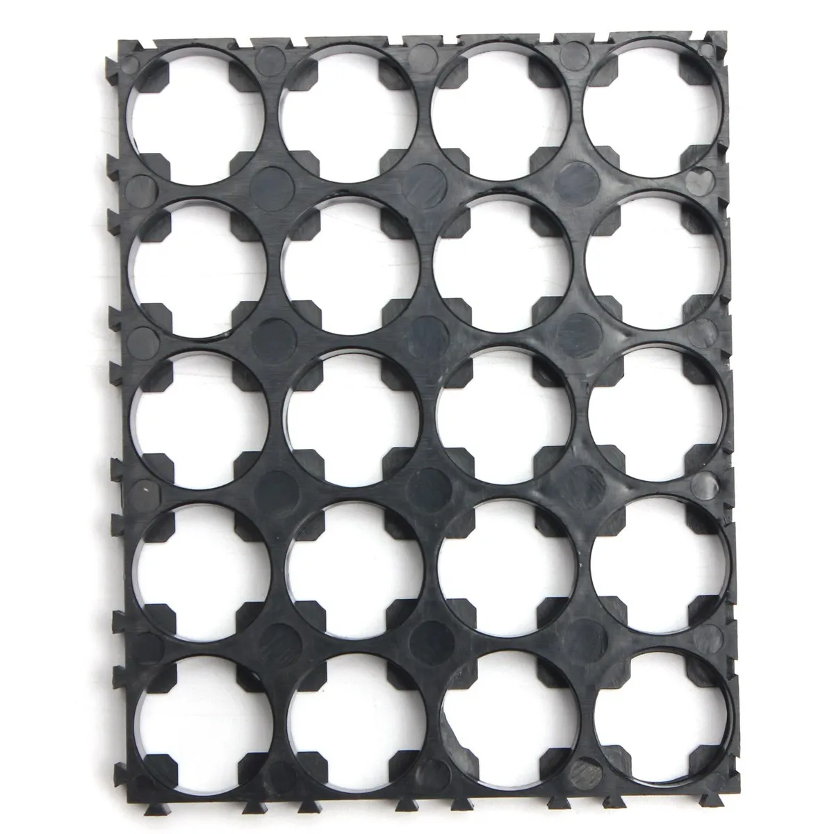 Высококачественная 4x5 клетка Spacer 18650 пластиковый держатель с излучающим корпусом