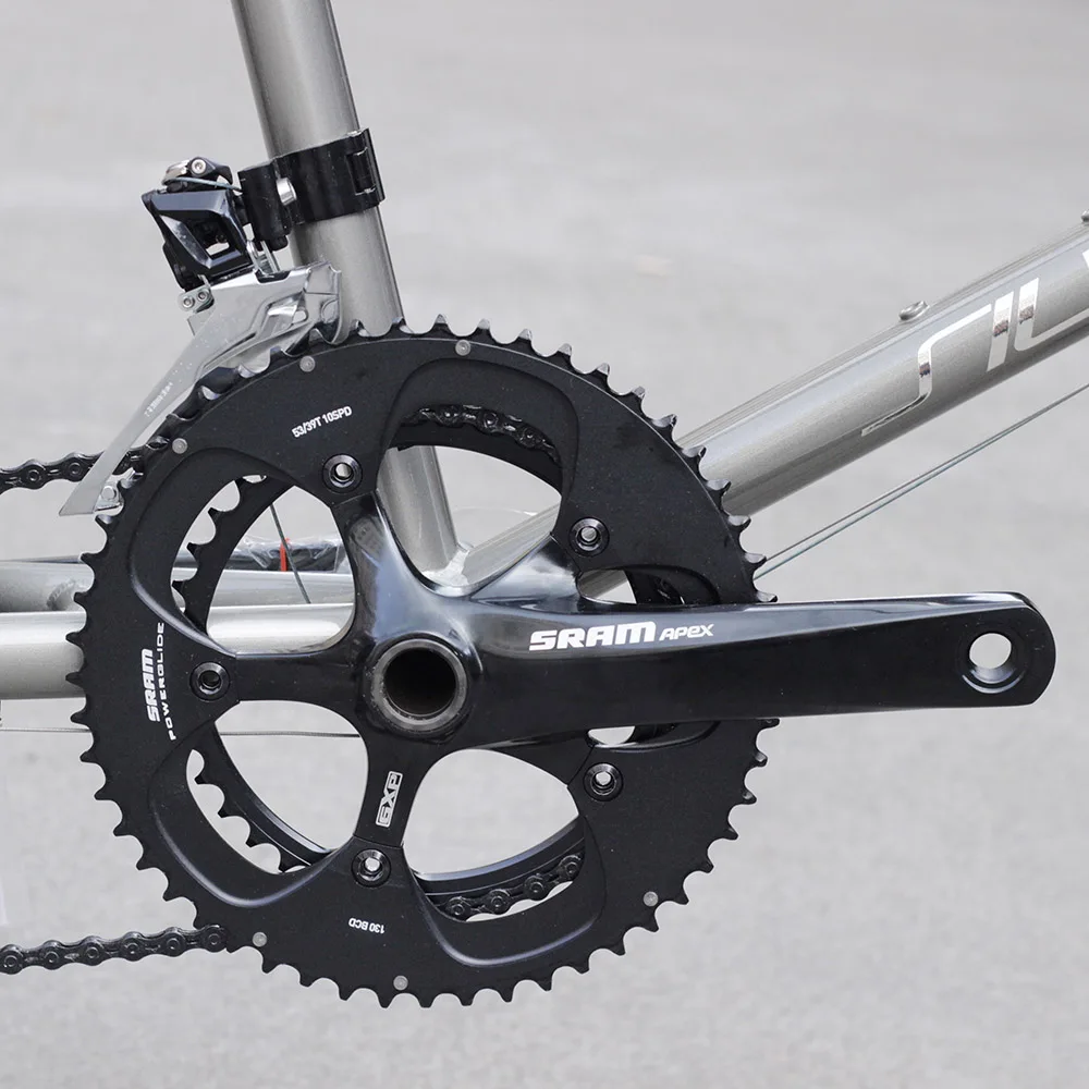 Silverock хром Minivelo велосипед 20 &quot1 1/8&quot 451 с APEX Crank 105 Задний переключатель 22