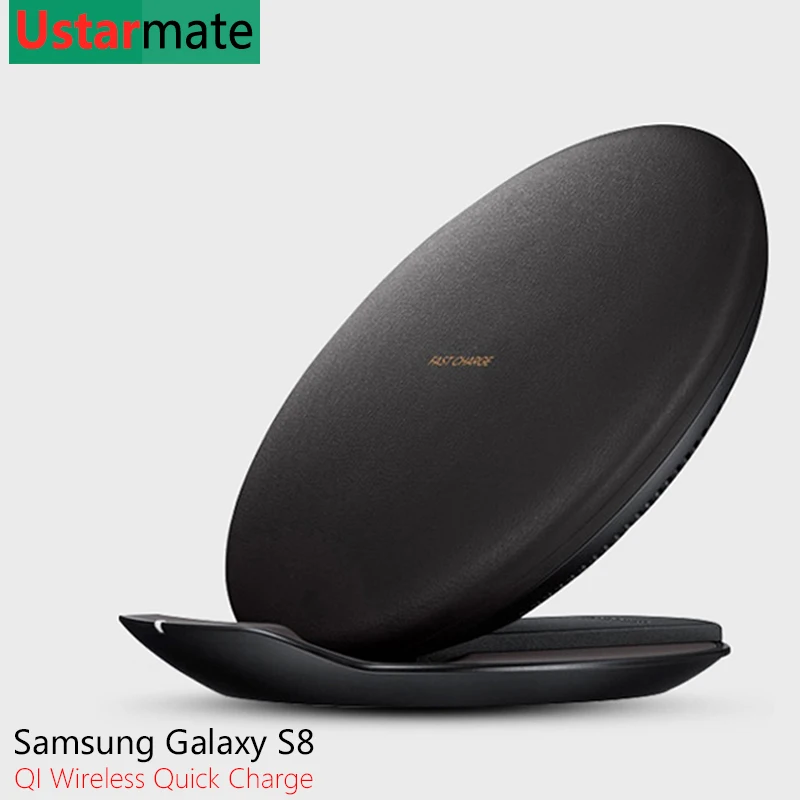 10 Вт Беспроводной Зарядное устройство подставка Док станция для samsung S8 S9 S10 Plus Note 8
