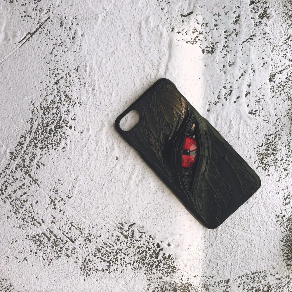 3D Cartoon New Arrival Terror Eyes phone case For iphone 6 7 8 Plus X XS XR Hardcore Soft TPU Back Cover |