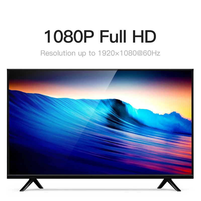 Кабель-преобразователь hdmi-vga со штекером 1080P и аудиовыходом HDMI2VGA для проектора