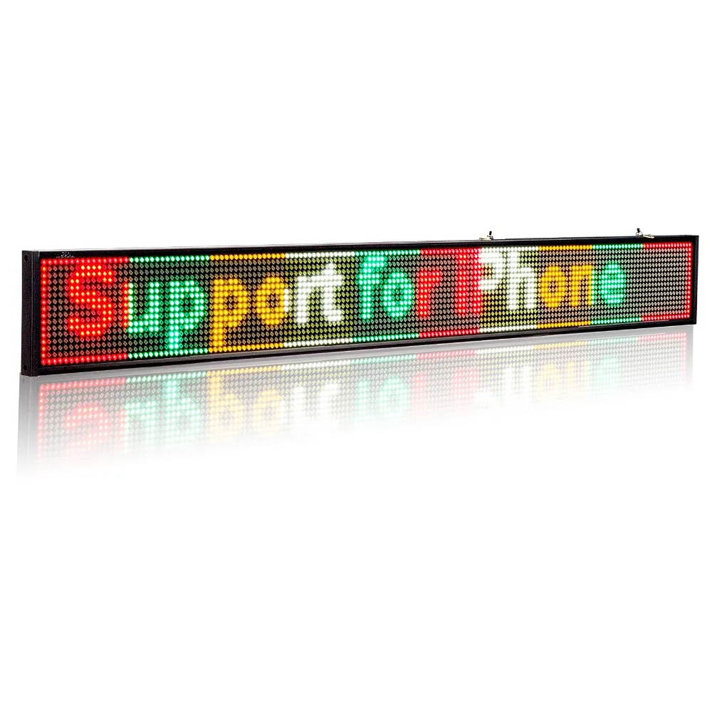 P5 16*160 SMD светодиодные знаки 32 &quotx 3 7&quot-витрина программируемый прокрутки