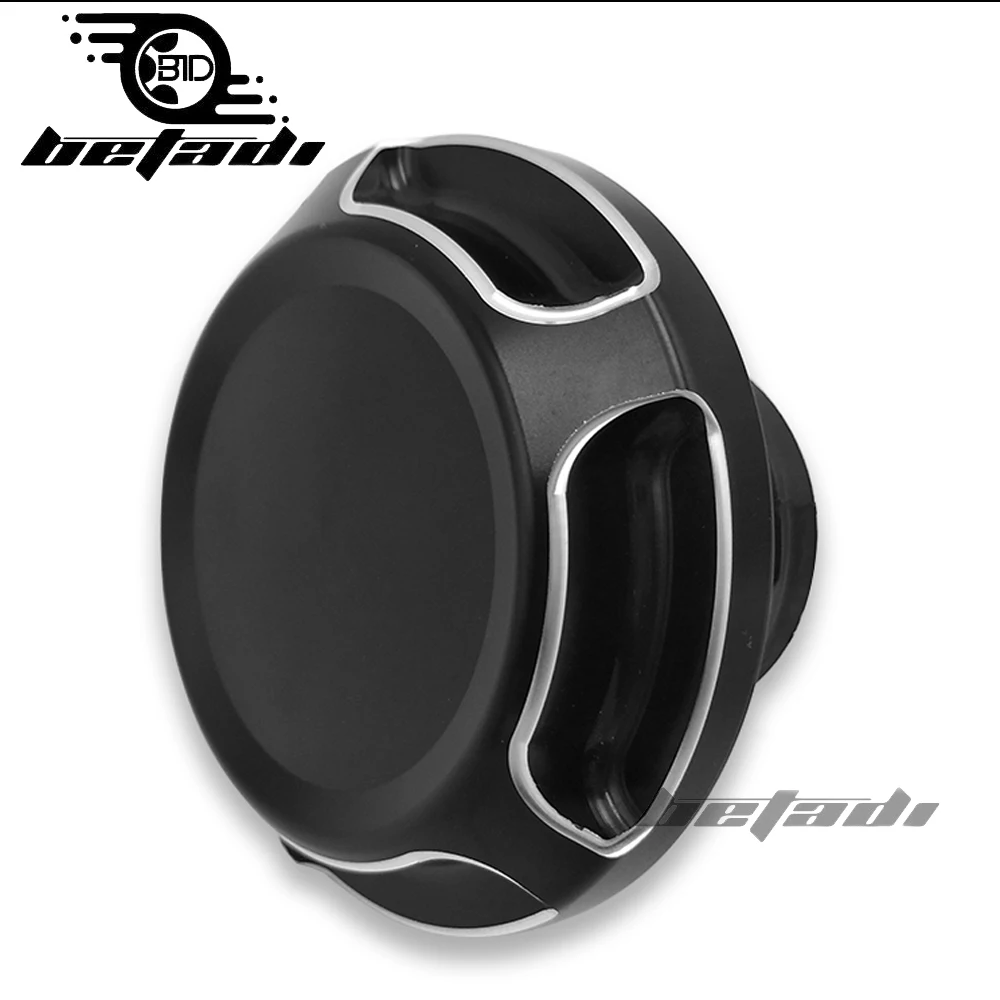 Мото Noir En алюминиевых де Газ Carburant бушон pour Harley Sportster универсальный топливного