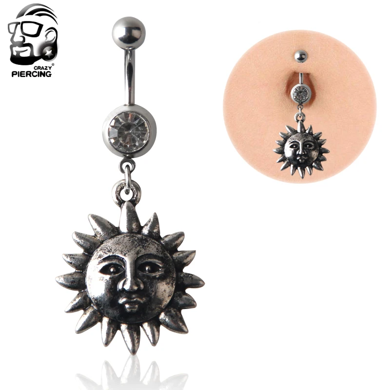 1 шт. новый продукт модные кольца для пирсинга с улыбающимся лицом нержавеющая