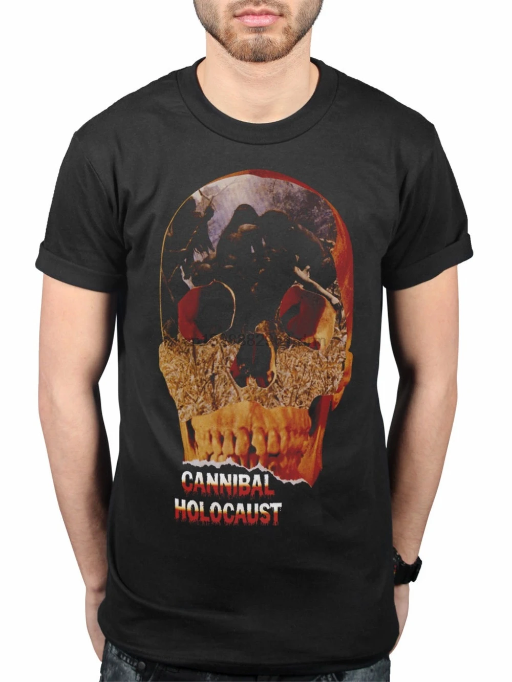 Новейшая забавная футболка 2018 Plan 9 Cannibal холоcost с графическим черепом новая из