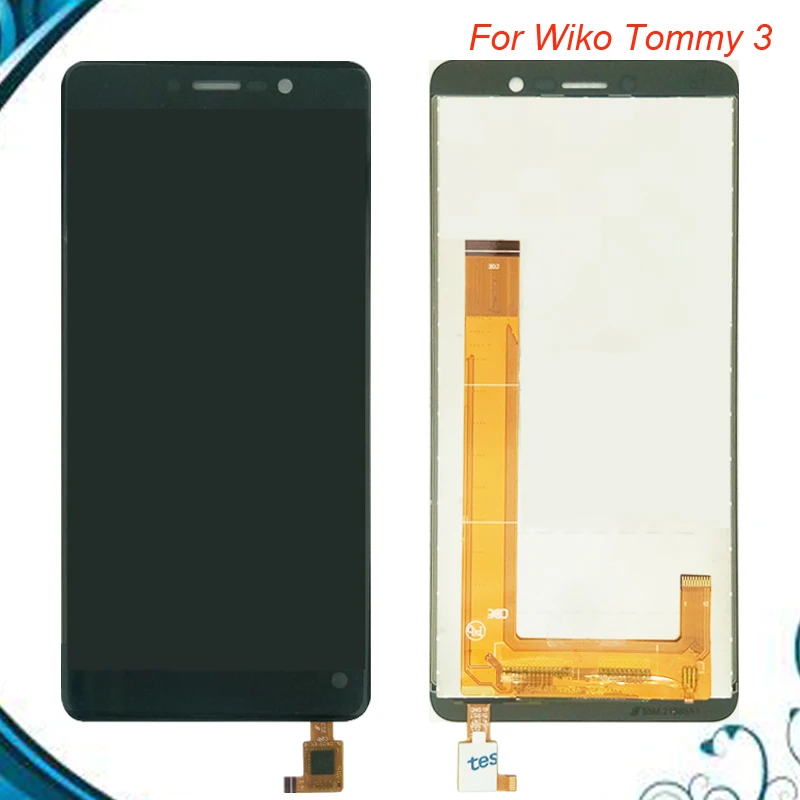 100% протестирован ОК для Wiko Jerry 3 / Tommy ЖК дисплей + цифровой дигитайзер сенсорного