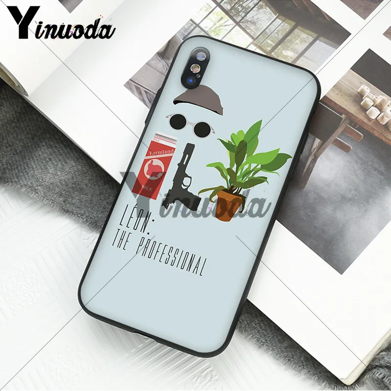 Yinuoda Leon Matilda Natalie Portman DIY Окрашенные красивые аксессуары для телефонов Чехол iPhone 5 5Sx