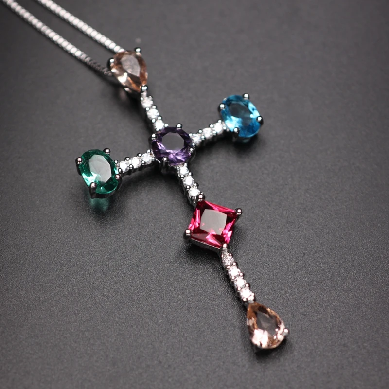 Женское ожерелье с подвеской в виде капли воды вечерние ювелирные украшения из