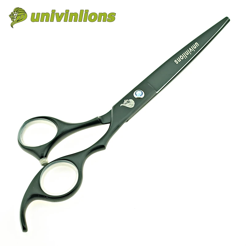 Univinlions 7 &quotГорячие Черные ножницы для ухода за домашними животными