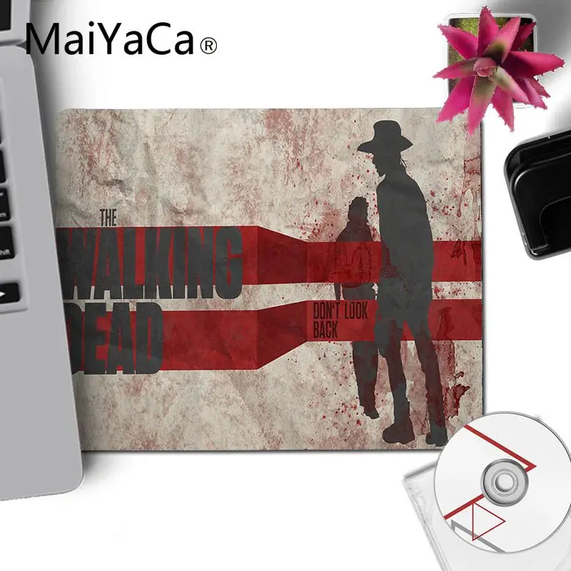MaiYaCa The Walking Dead Computer Gaming Mouse mats Rubber PC mouse pad anime mousepads desk | Компьютеры и офис