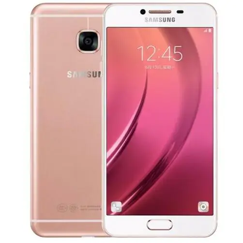 pink Смартфон samsung Galaxy C5 C5000 4G LTE Super AMOLED 5,2 дюймов, Восьмиядерный процессор Snapdragon 617, камера 16 МП, сотовый телефон - Цвет: pink