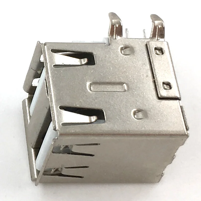 10 шт. USB A Тип гнездовой разъем белый 2to1 набор для подключения данных интерфейс